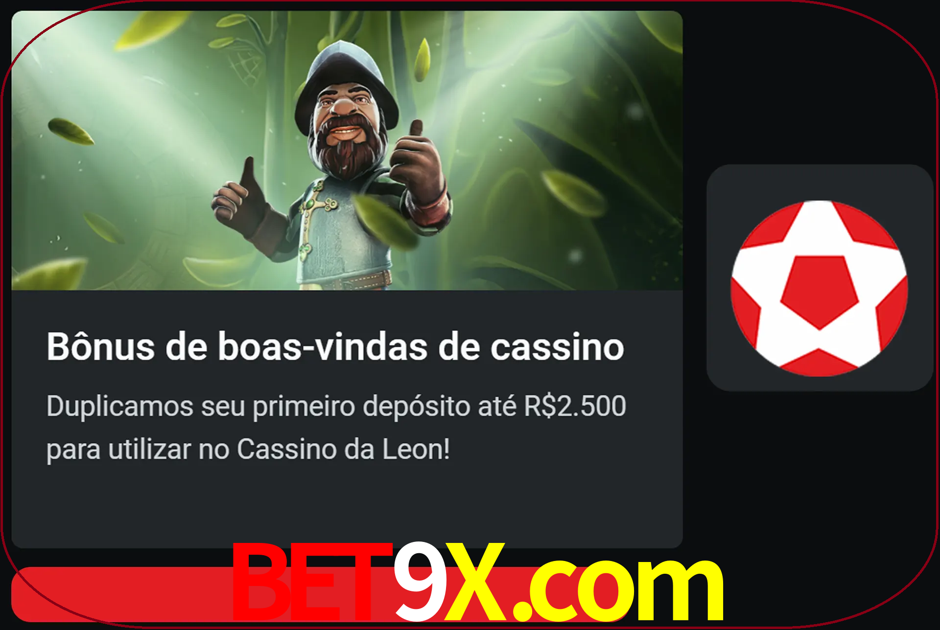 Receba seu dinheiro do bônus de boas-vindas após o primeiro depósito.