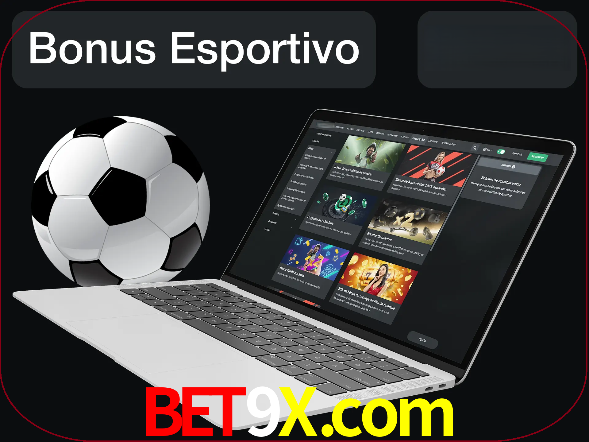 Antes de começar a apostar, use o bônus esportivo.
